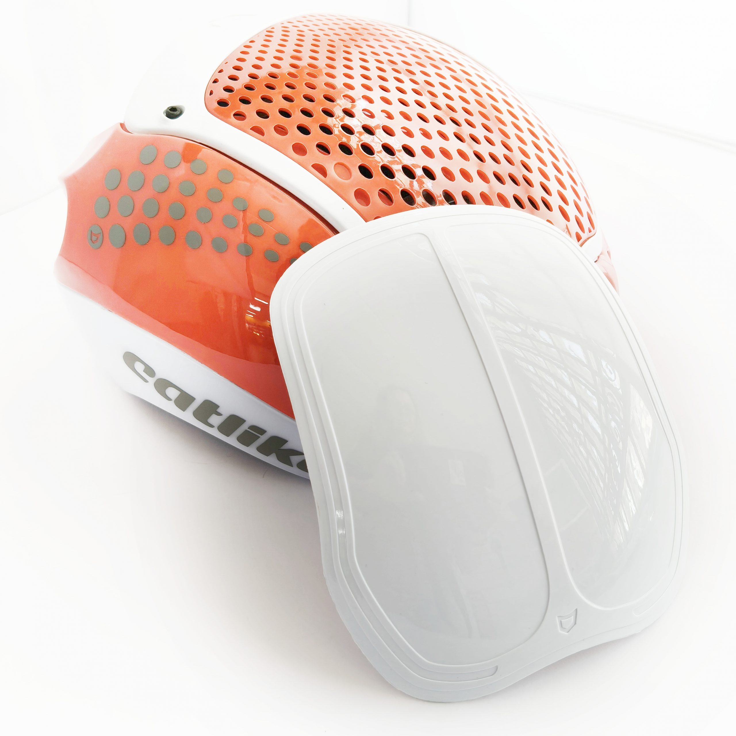 Tapa, carcasa intercambiable para casco ciclista Catlike Cloud352 color blanco