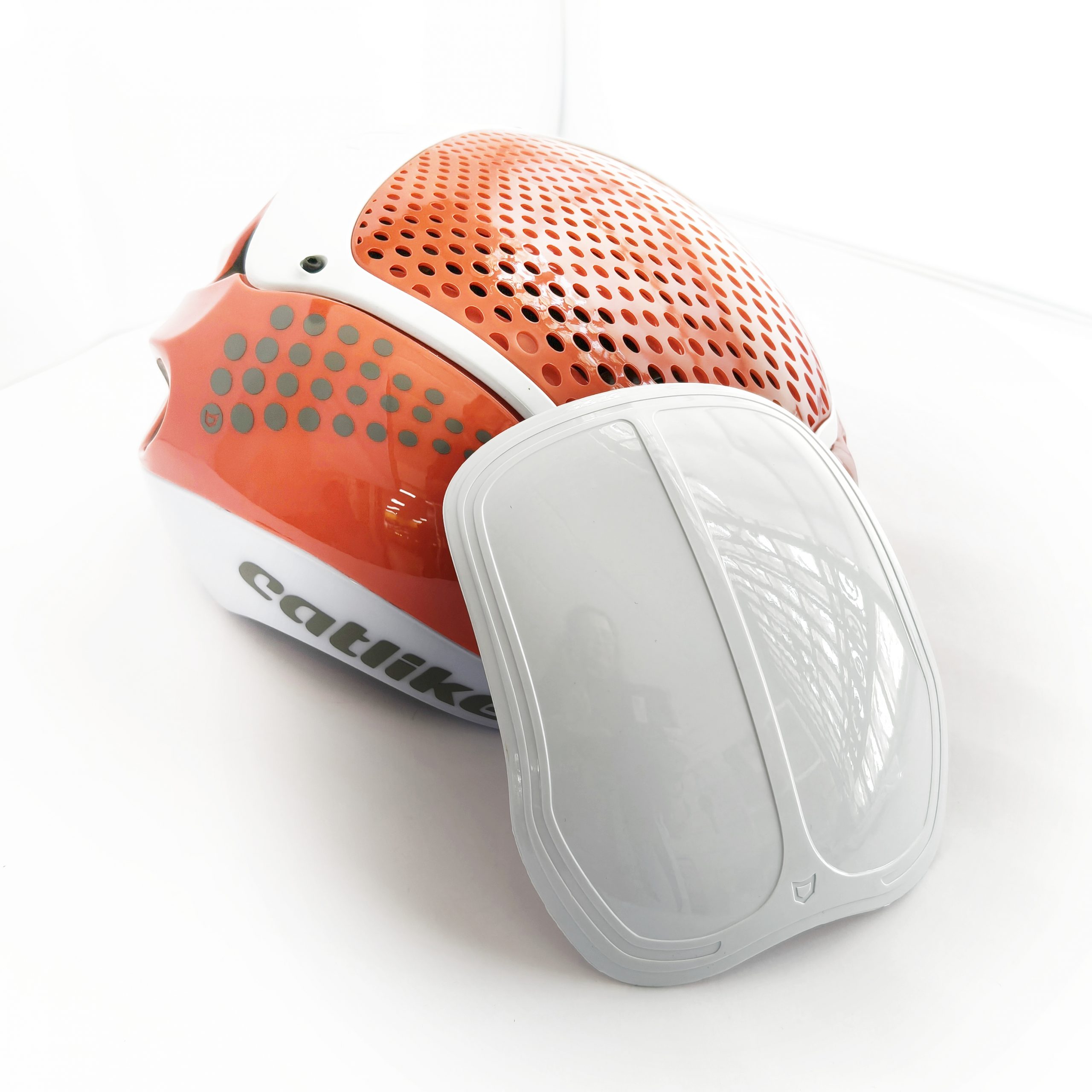 Tapa, carcasa intercambiable para casco ciclista Catlike Cloud352 color blanco - Imagen 2