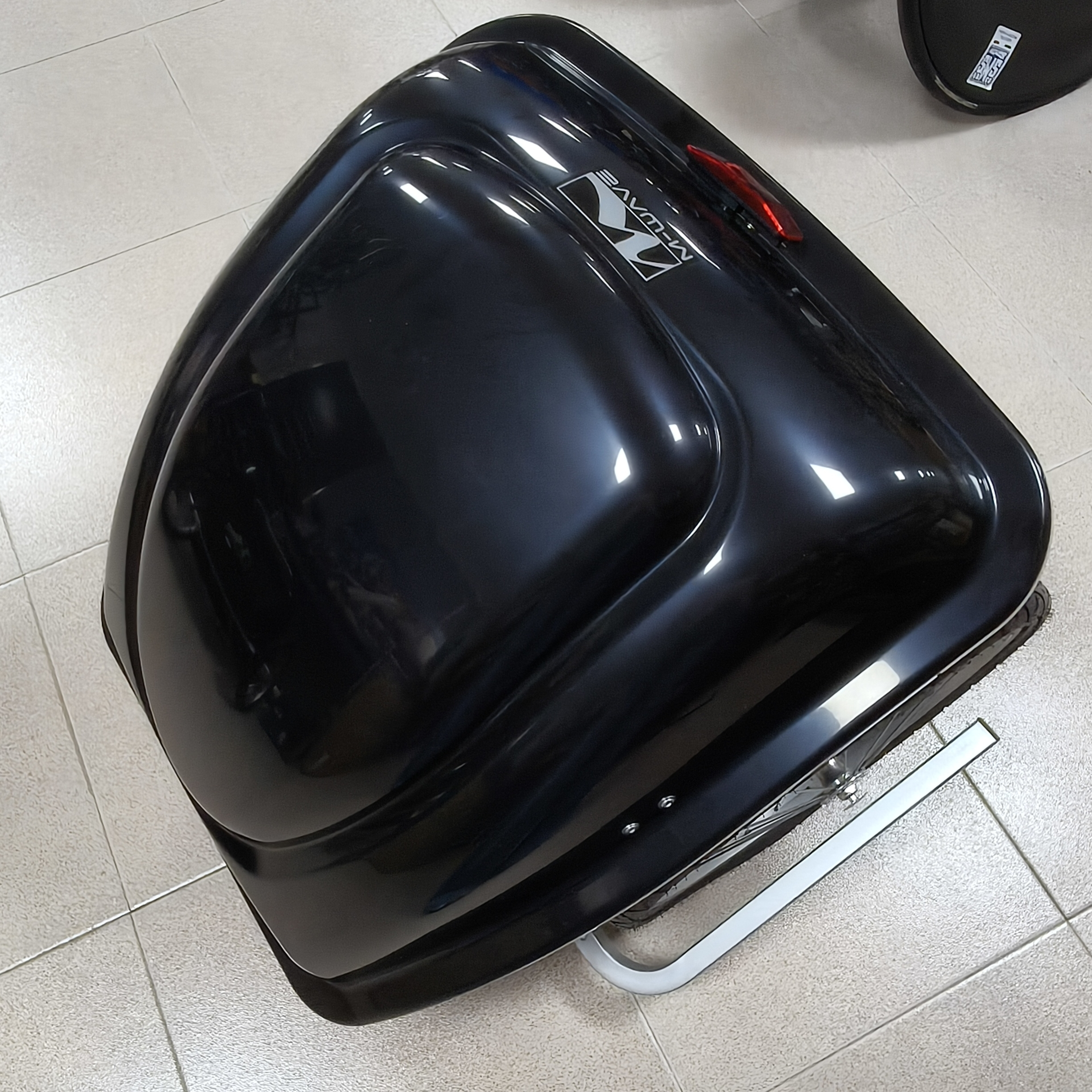 Remolque bici M-Wave negro