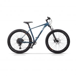Bicicleta de montaña MTB CREON RTX en color azul y con ruedas de 27,5 pulgadas.