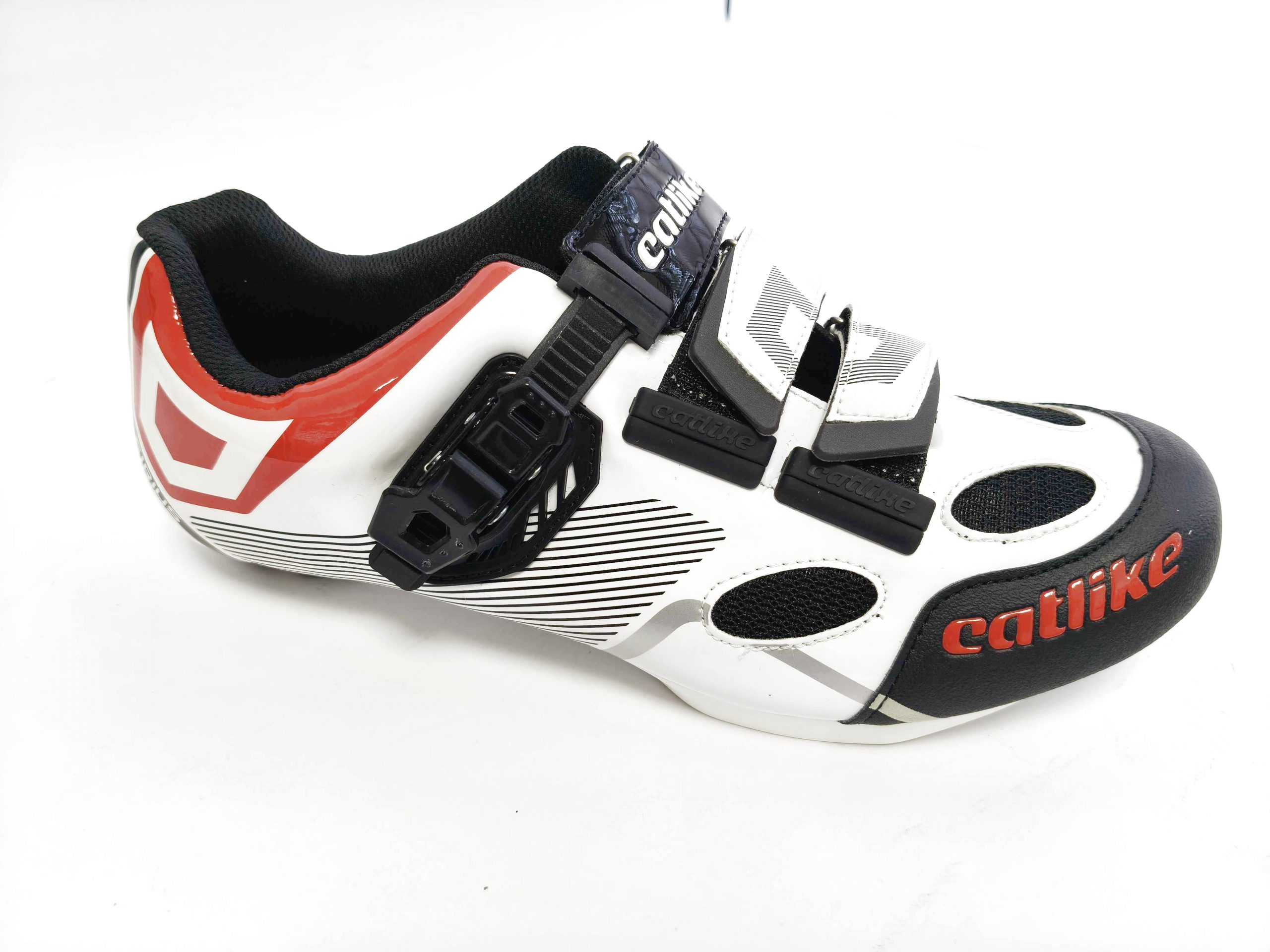 Zapatillas Carretera Catlike Sirius Road Tallas 40, 41, 42, 43, 47 Blanco rojo y negro - Imagen 4