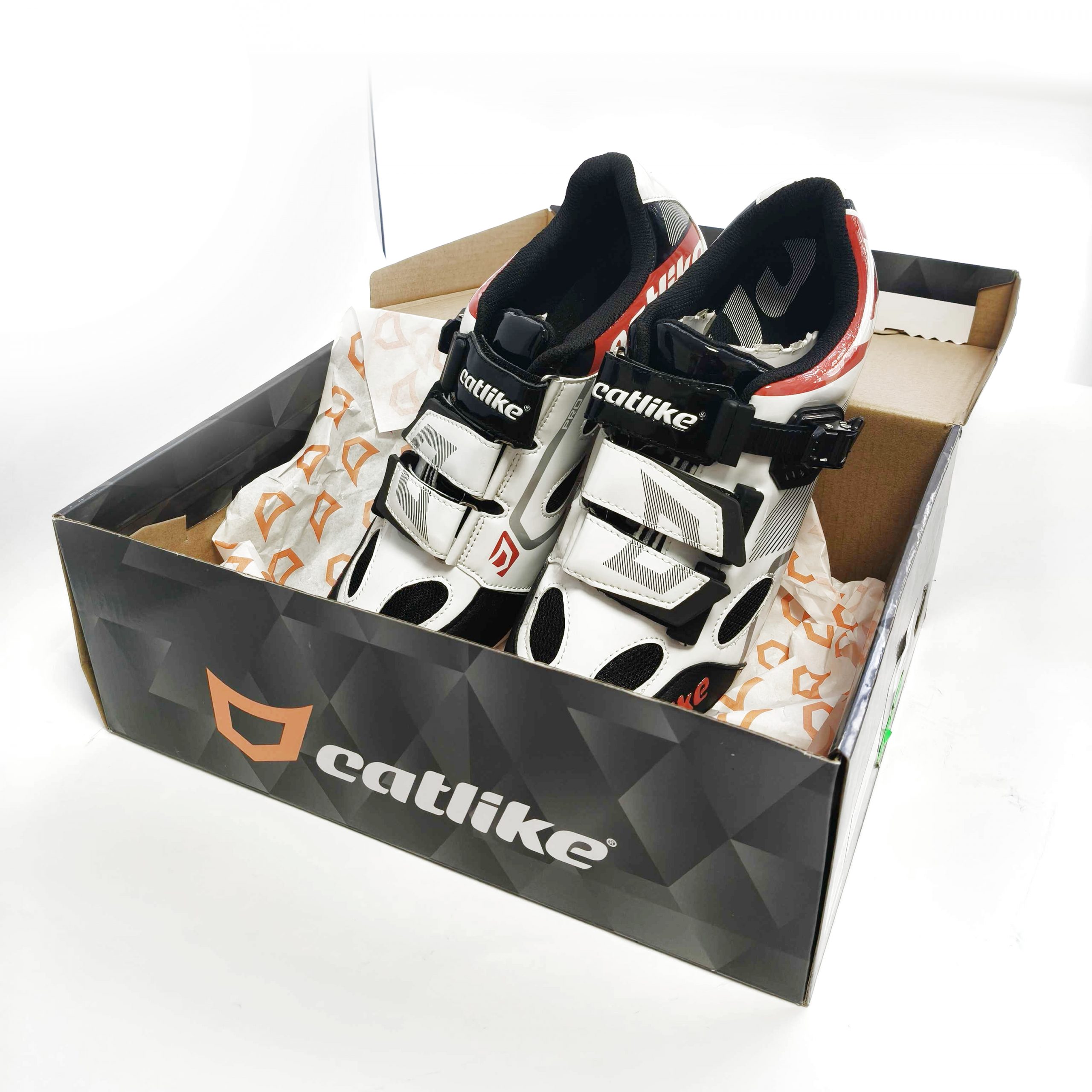 Zapatillas Carretera Catlike Sirius Road Tallas 40, 41, 42, 43, 47 Blanco rojo y negro - Imagen 10