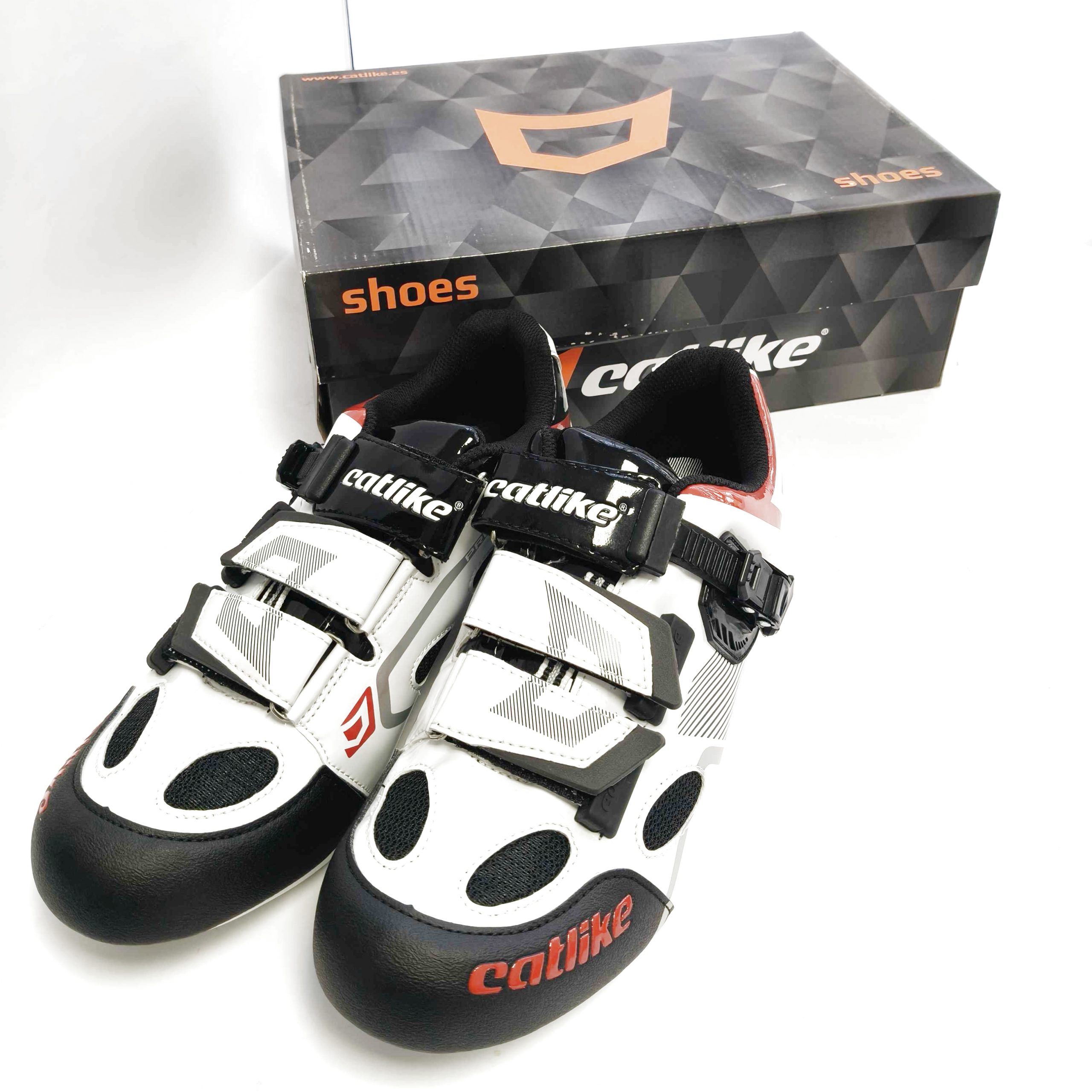 Zapatillas Carretera Catlike Sirius Road Tallas 40, 41, 42, 43, 47 Blanco rojo y negro - Imagen 3