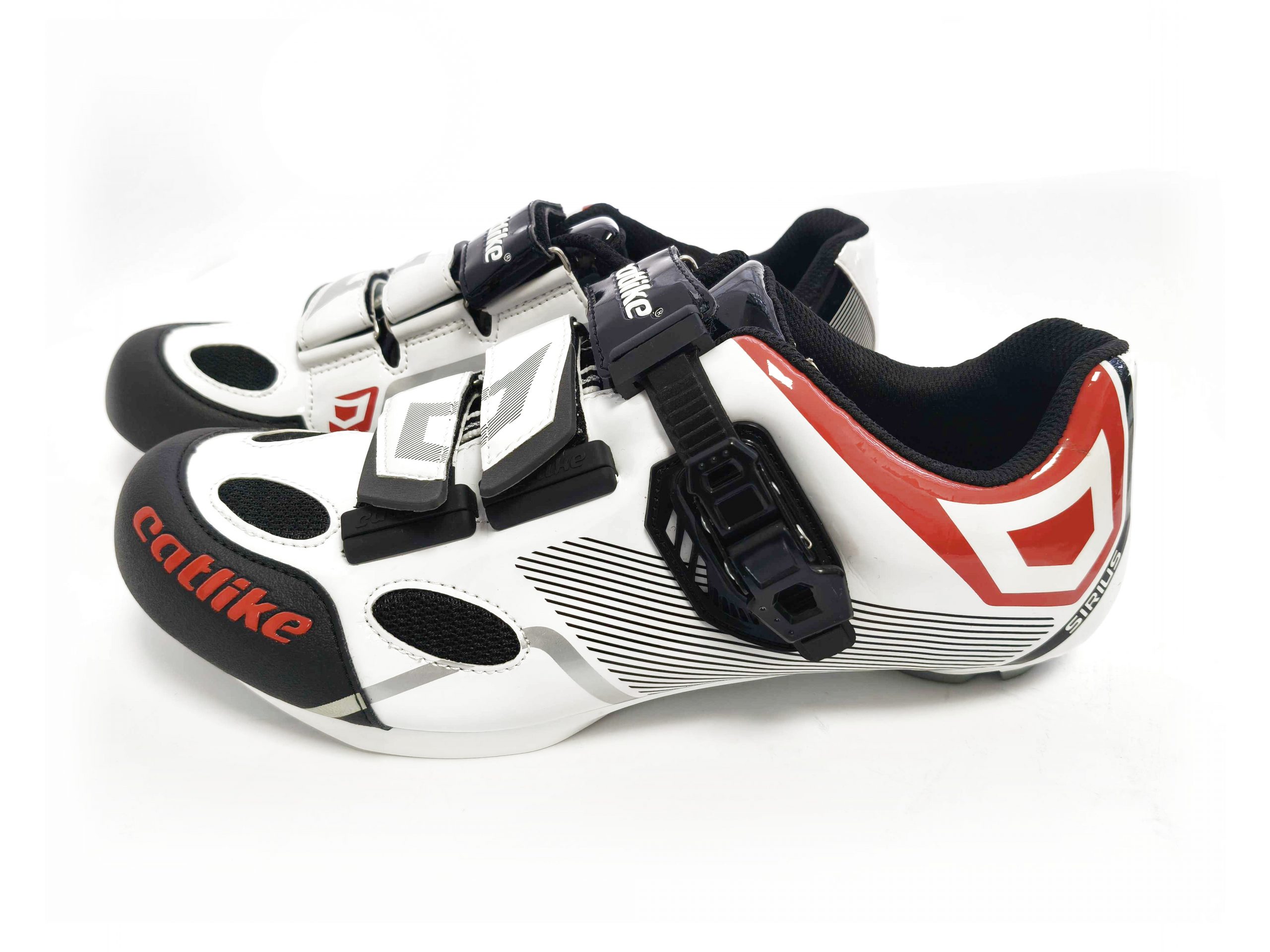 Zapatillas Carretera Catlike Sirius Road Tallas 40, 41, 42, 43, 47 Blanco rojo y negro - Imagen 6