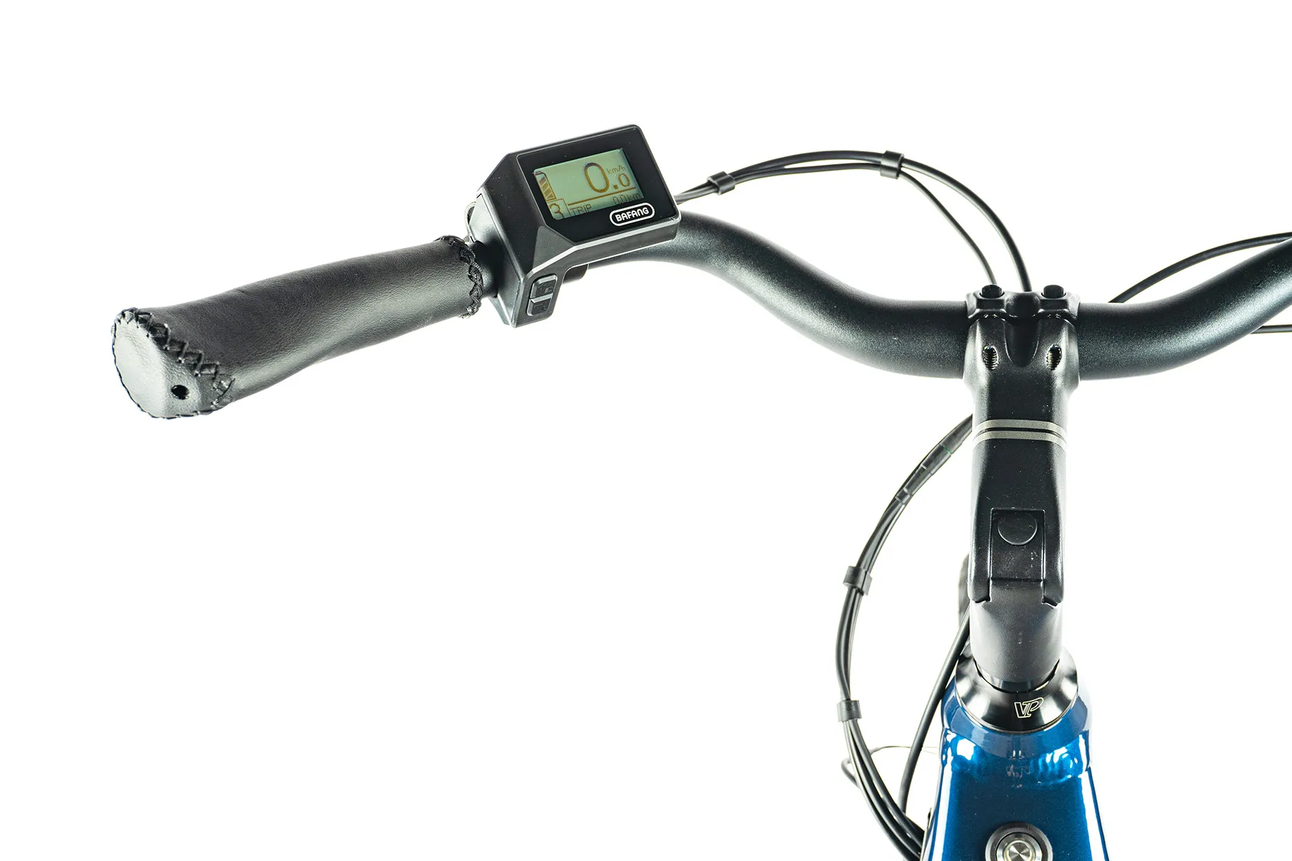 Bicicleta eléctrica urbana Leader Fox NEBA de 28" color azul oscuro talla 20" L ebike ciudad - Imagen 4