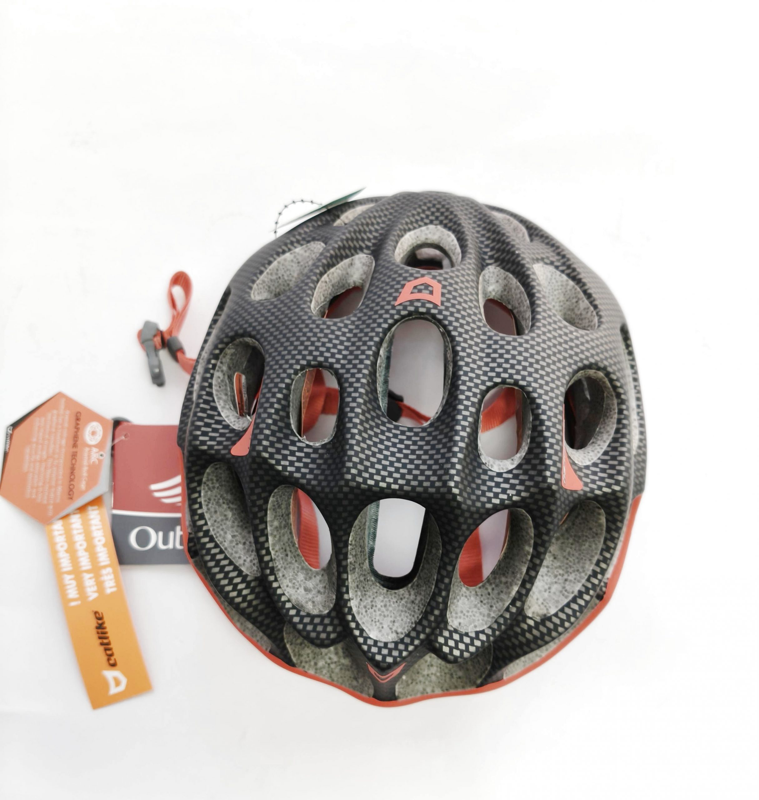 Casco Catlike Mixino Graphene talla S 52/54 cm rojo y gris - Imagen 9