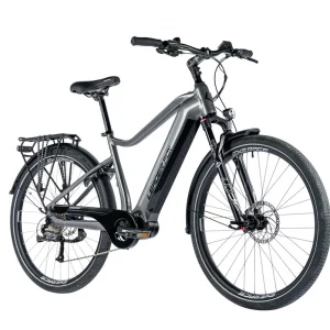 Bicicleta eléctrica de trekking para hombre Leader Fox DENVER de 28