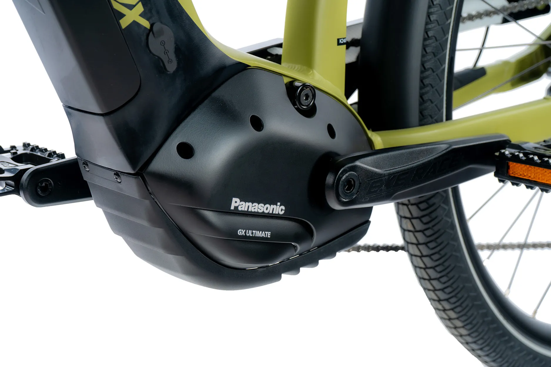 Bicicleta eléctrica trekking Leader Fox SABA 29" hombre color verde militar - Imagen 5