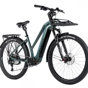 Bicicleta eléctrica Leader Fox BEND 28" t XS 16.5" verde