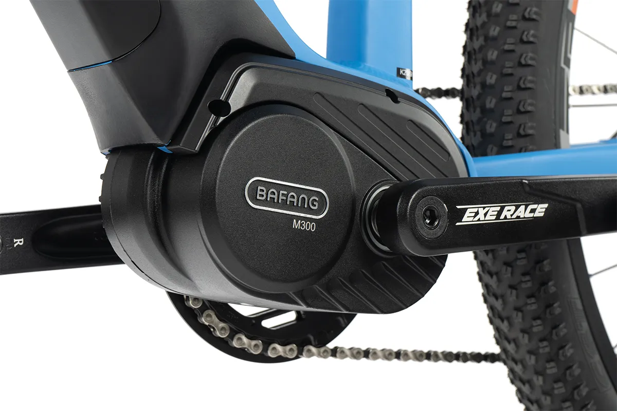 Bicicleta eléctrica de montaña Leader Fox SWAN Gent de 29" t 21.5" azul claro MTB Ebike - Imagen 3