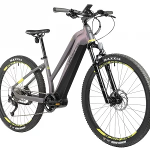 Bicicleta eléctrica montaña Leader Fox AWALON 29" t 20" gris MTB
