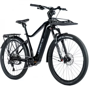 Bicicleta eléctrica montaña y carretera Leader Fox BEND 28" t 20.5" negro