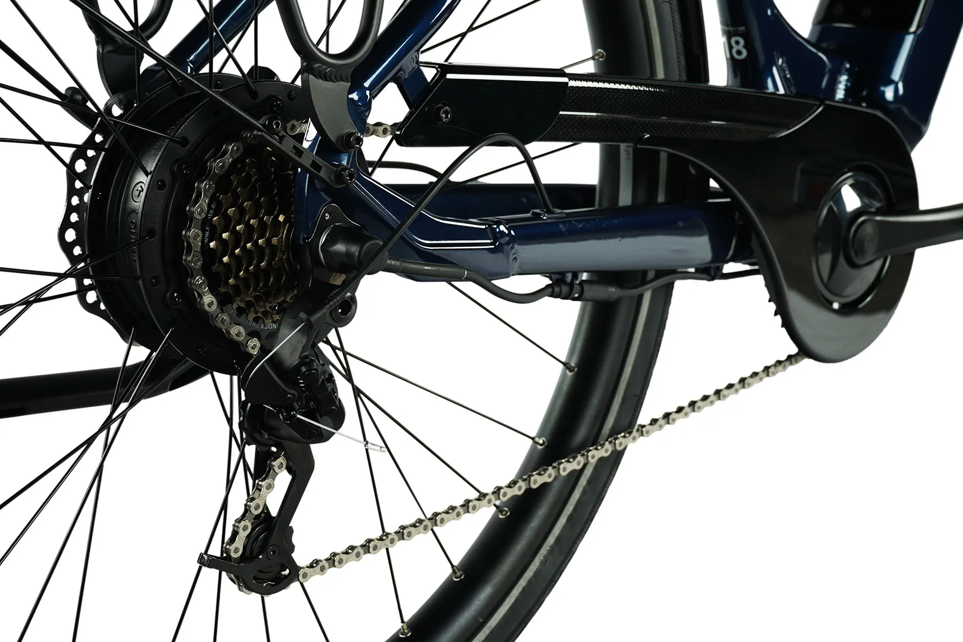 Bicicleta eléctrica urbana Leader Fox NARA de 28