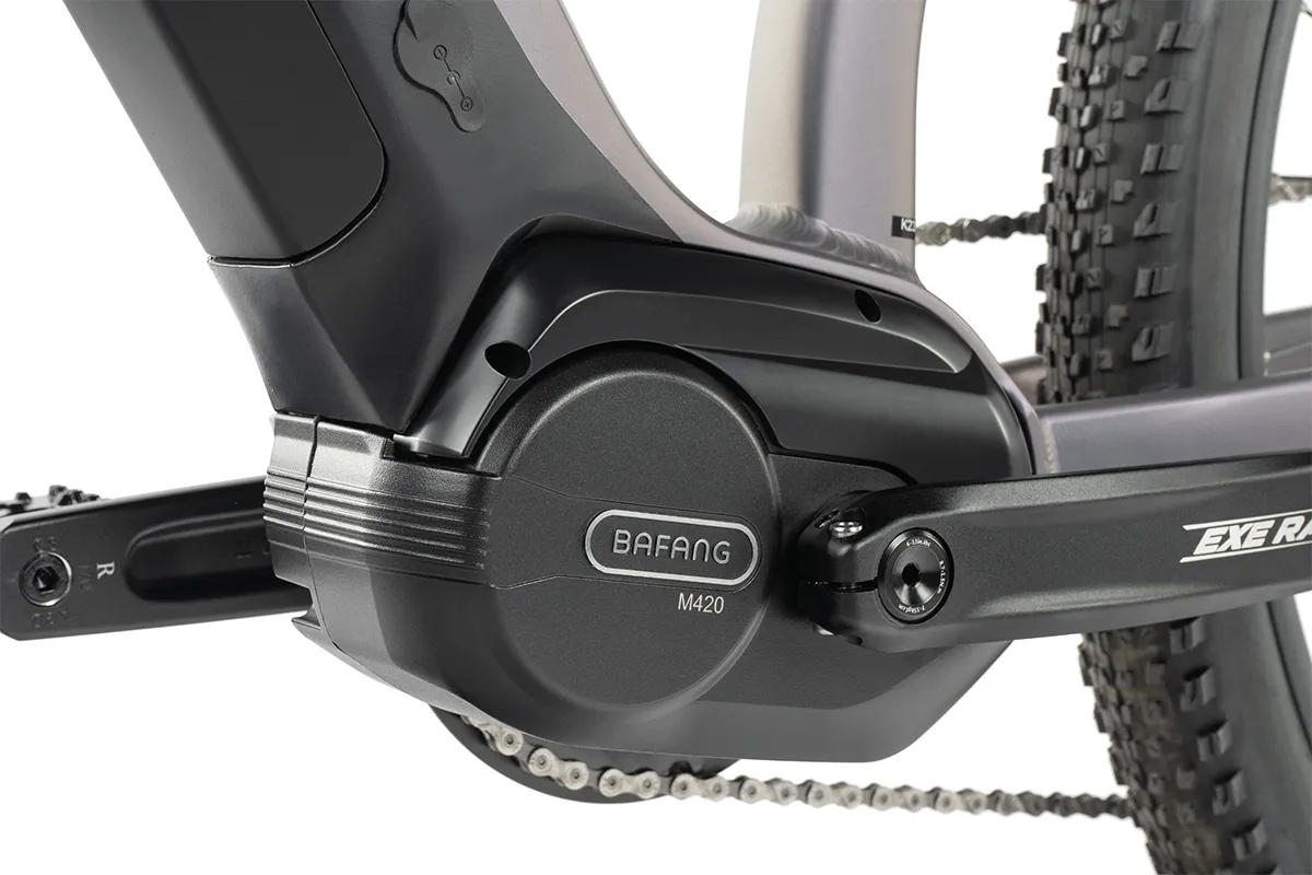 Bicicleta eléctrica montaña Leader Fox AWALON 29" t 20" gris MTB - Imagen 4