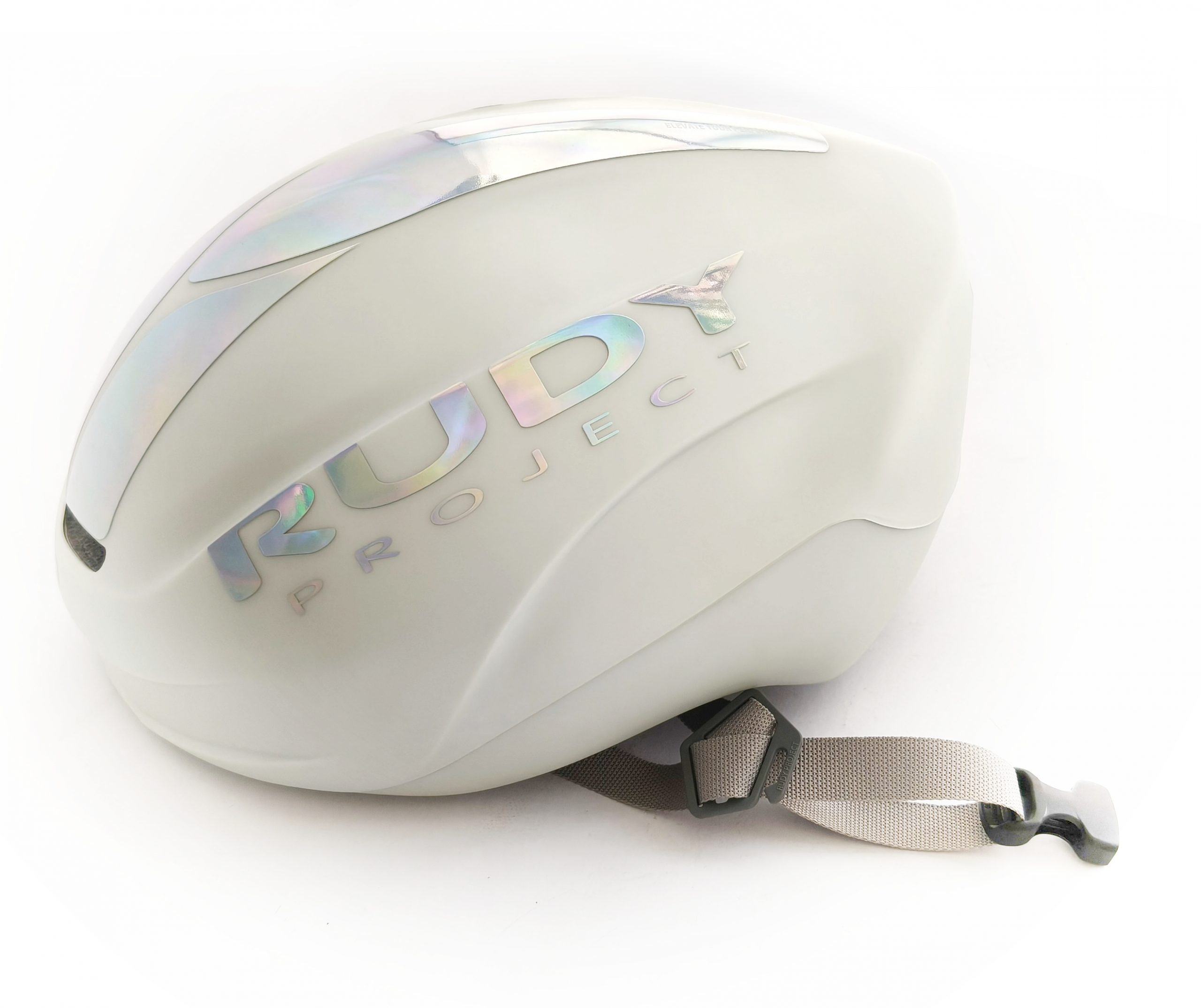 Casco Rudy project modelo Nytron Pro Blanco mate Iridescente Talla S-M 55-58 cm