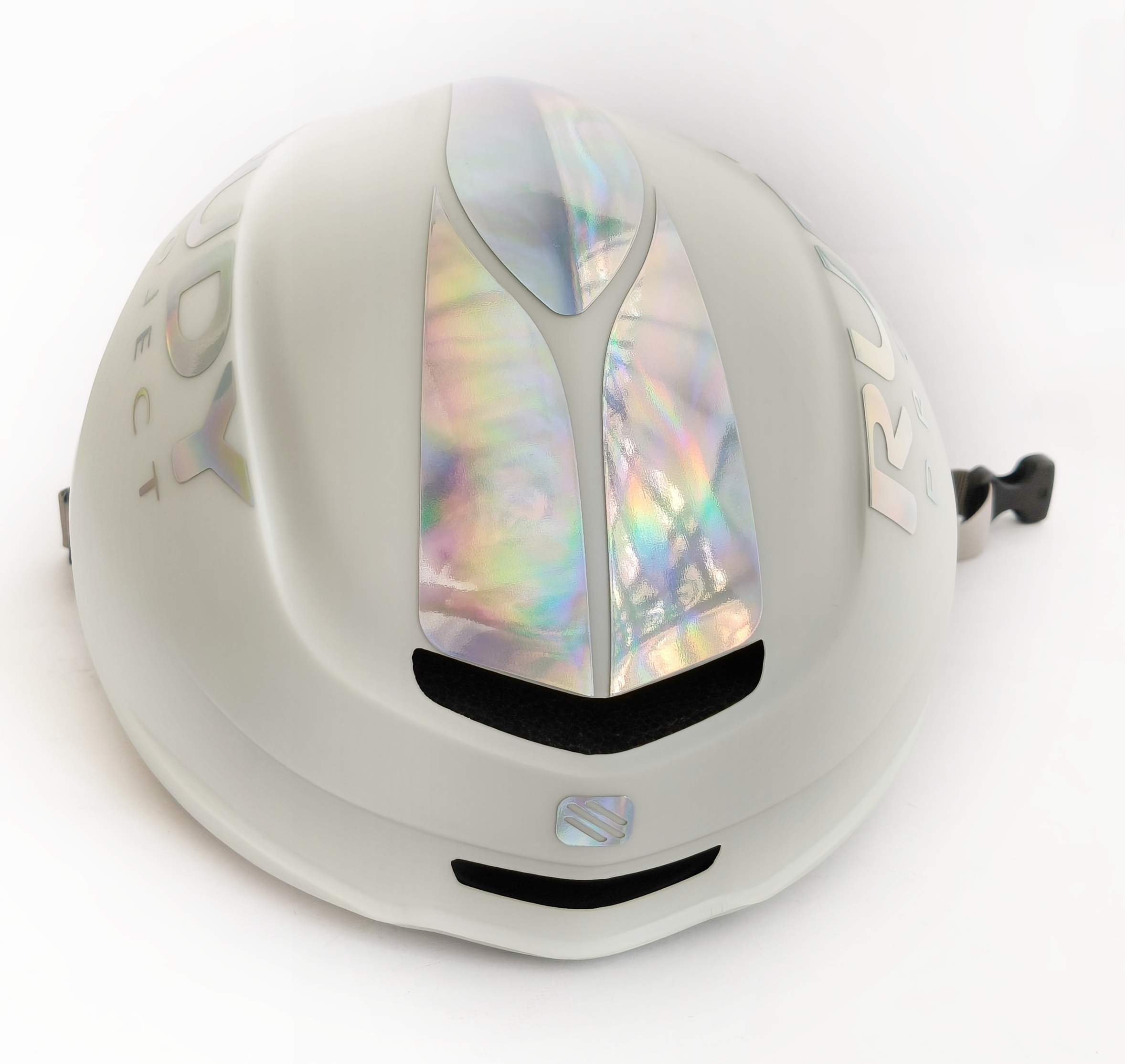 Casco Rudy project modelo Nytron Pro Blanco mate Iridescente Talla S-M 55-58 cm - Imagen 2