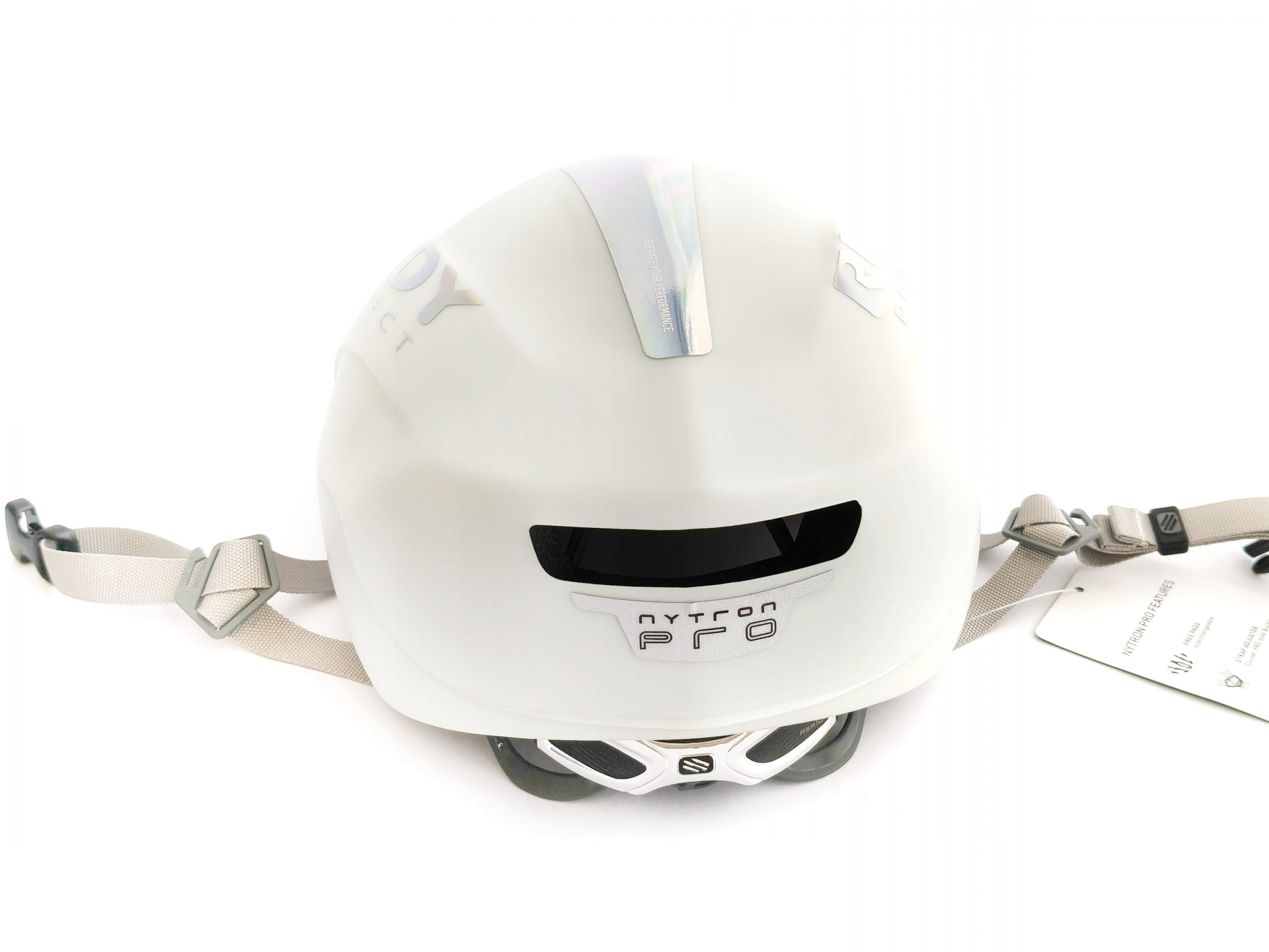 Casco Rudy project modelo Nytron Pro Blanco mate Iridescente Talla S-M 55-58 cm - Imagen 3