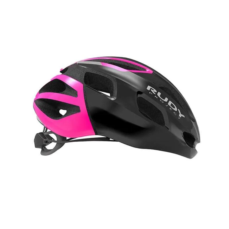 Casco Rudy project modelo Strym Negro y Rosa Talla S-M 55-58 cm - Imagen 2