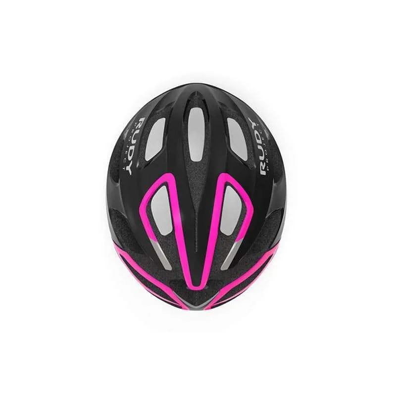 Casco Rudy project modelo Strym Negro y Rosa Talla S-M 55-58 cm - Imagen 6