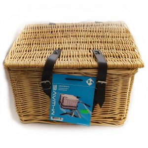 Cesta Mimbre ciclista universal M-Wave rectangular