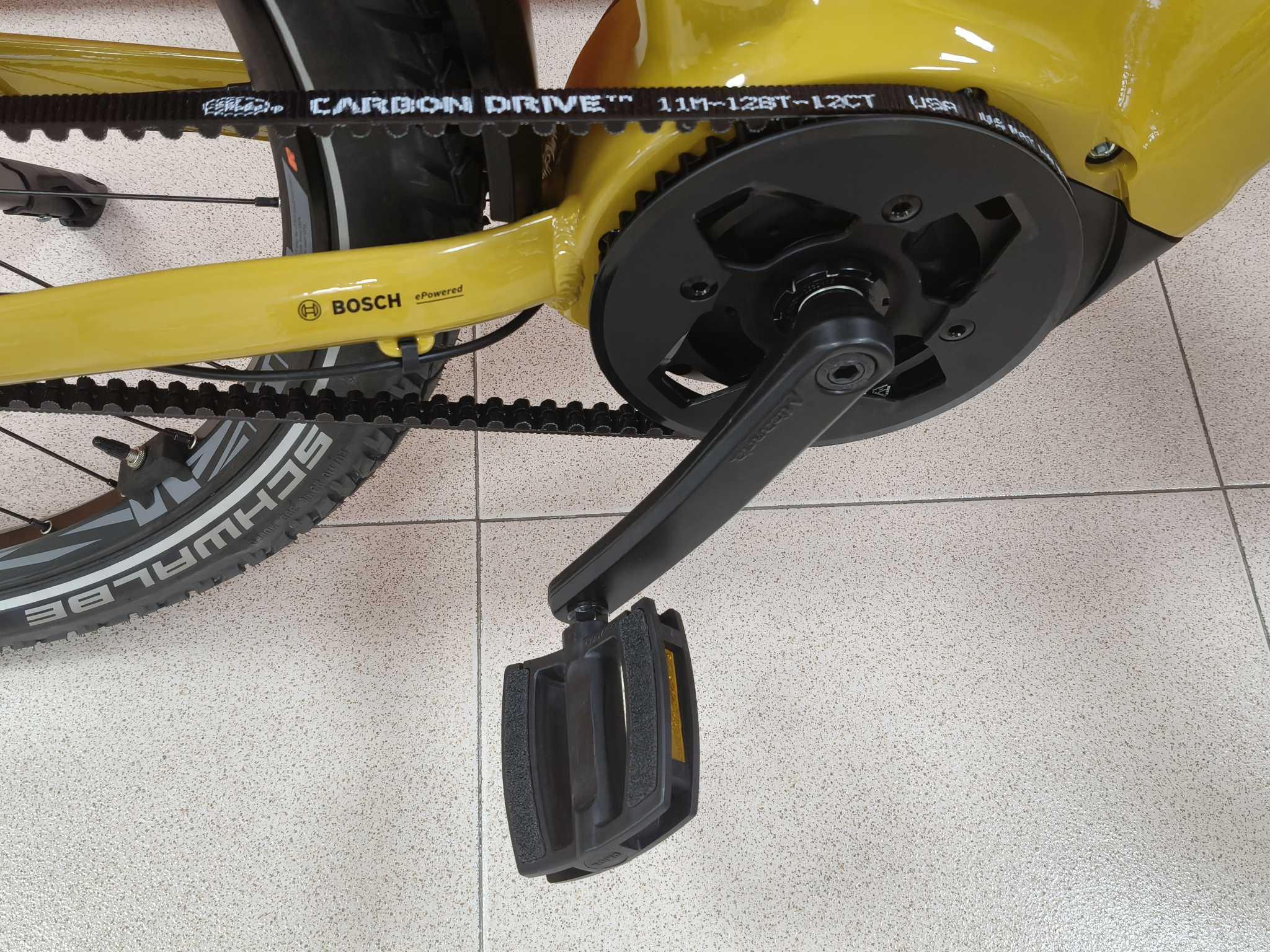 Bicicleta eléctrica Ginza 1.0 – VTC URBAN JUNGLE – Perf-Line 75Nm/ 625Wh/Nexus5/Cinta Amarillo mostaza - Talla M - Imagen 5
