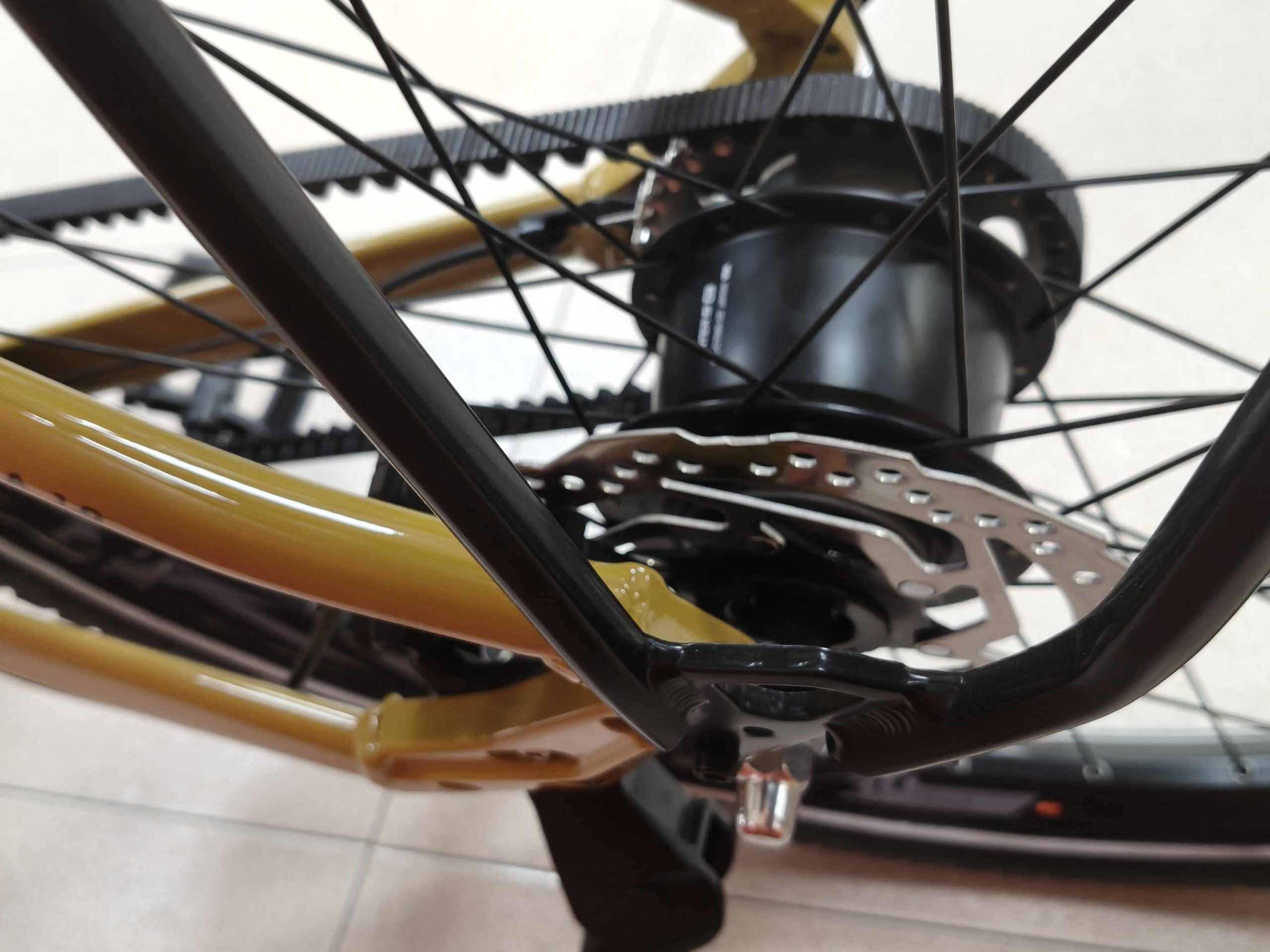 Bicicleta eléctrica Ginza 1.0 – VTC URBAN JUNGLE – Perf-Line 75Nm/ 625Wh/Nexus5/Cinta Amarillo mostaza - Talla M - Imagen 7
