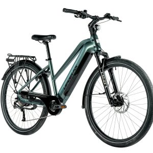 Bicicleta eléctrica Leader Fox SANDY 28" t M 18" verde