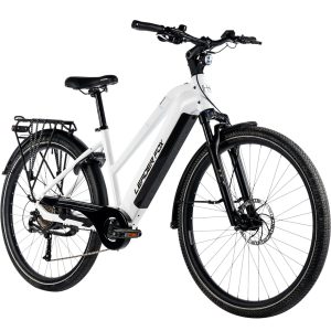 Bicicleta eléctrica Leader Fox SANDY 28" t M 18" color blanco