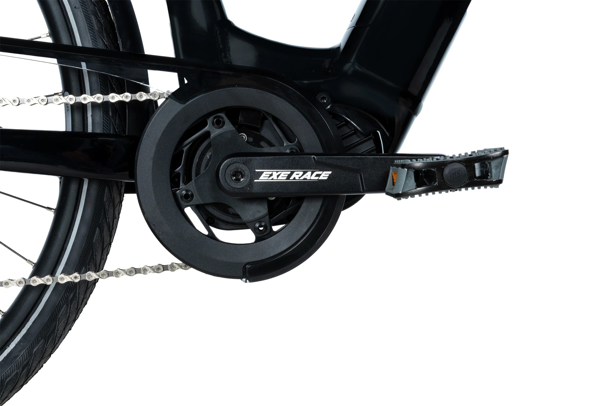 Bicicleta eléctrica urbana Leader Fox SAGA 28" color negro talla 20" - Imagen 4