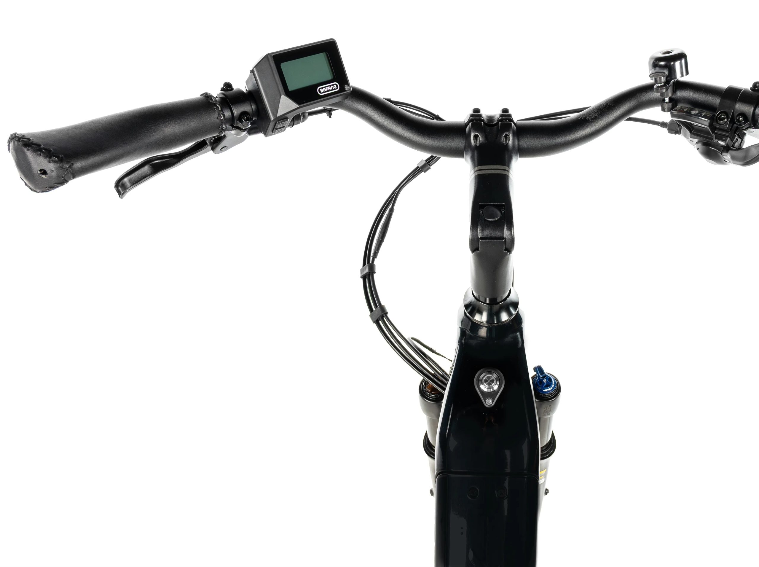Bicicleta eléctrica urbana Leader Fox SAGA 28" color negro talla 20" - Imagen 7